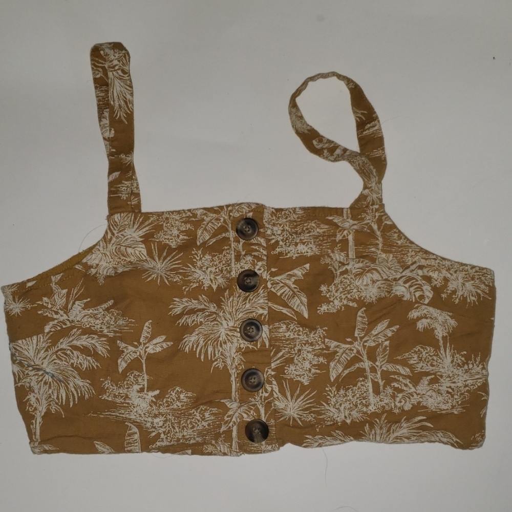 Cropped tank top